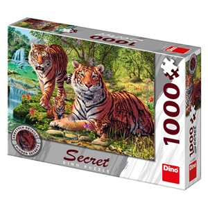 Dino (53262) - "Tigers" - 1000 piezas
