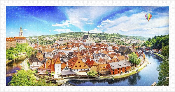 Pintoo (h2025) - "Cesky Krumlov, Czech Republic" - 800 piezas