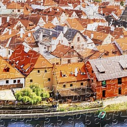 Pintoo (h2025) - "Cesky Krumlov, Czech Republic" - 800 piezas