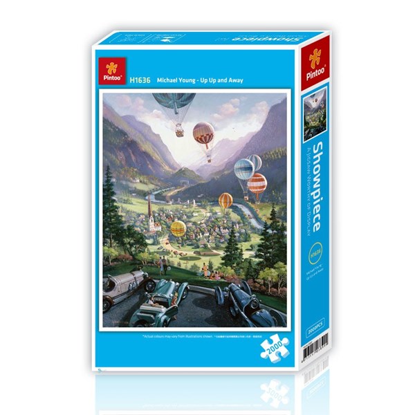 Pintoo (h1636) - "Up Up and Away" - 2000 piezas