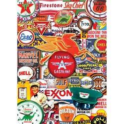 MasterPieces (71815) - "Puzzle in Suitcase, Retro Petrol" - 1000 piezas