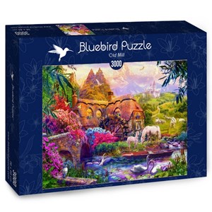 Bluebird Puzzle (70146) - Jan Patrik Krasny: "Old Mill" - 3000 piezas