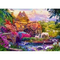 Bluebird Puzzle (70146) - Jan Patrik Krasny: "Old Mill" - 3000 piezas