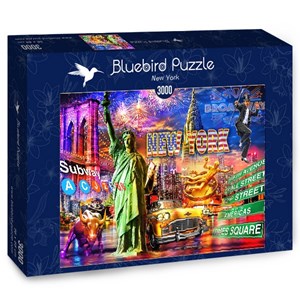 Bluebird Puzzle (70149) - "New York" - 3000 piezas
