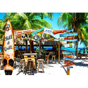 Bluebird Puzzle (70016) - "Willemstad Beach" - 3000 piezas