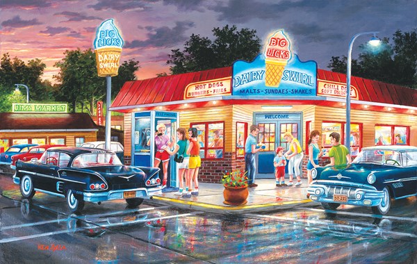 SunsOut (39372) - Ken Zylla: "A Touch of August" - 550 piezas