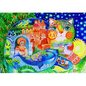Bluebird Puzzle (70411) - Oxana Zaika: "Russian Tale" - 1500 piezas