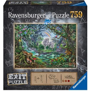 Ravensburger (15030) - "EXIT Unicorn (in German)" - 759 piezas