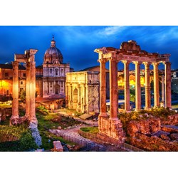 Bluebird Puzzle (70264) - Boris Stroujko: "Roman Forum" - 1000 piezas