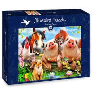 Bluebird Puzzle (70285) - Howard Robinson: "Petting Farm" - 500 piezas