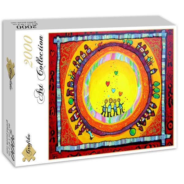 Grafika (00658) - Anne Poire, Patrick Guallino: "Portrait de Famille" - 2000 piezas