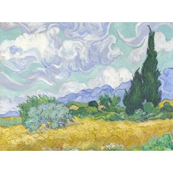 Grafika (00686) - Vincent van Gogh: "Champ de Blé avec Cyprès, 1899" - 2000 piezas