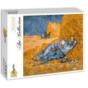 Grafika (00689) - Vincent van Gogh: "La Sieste (d'après Millet), 1890" - 2000 piezas
