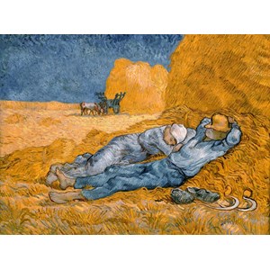 Grafika (00689) - Vincent van Gogh: "La Sieste (d'après Millet), 1890" - 2000 piezas