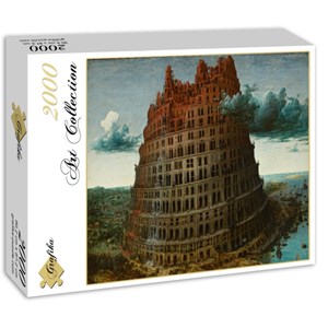 Grafika (00697) - Pieter Brueghel the Elder: "The Tower of Babel" - 2000 piezas