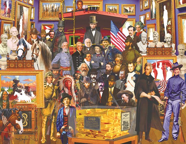 SunsOut (61504) - Neal Taylor: "19th Century History" - 1000 piezas