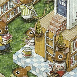 Pintoo (h1023) - "Smart, The Bookstore" - 1000 piezas