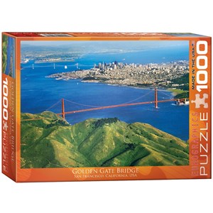 Eurographics (6000-0548) - "Golden Gate Bridge, CA" - 1000 piezas