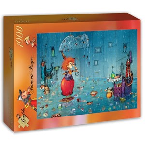 Grafika (t-00939) - François Ruyer: "Wet Witch" - 1000 piezas