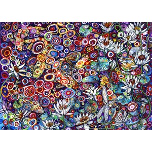 Grafika (t-00941) - Sally Rich: "Koi Carp" - 1000 piezas