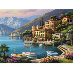 Ravensburger (14797) - "View on Villa Bella" - 500 piezas