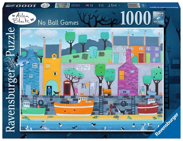 Ravensburger (16427) - Ailsa Black: "No Ball Games" - 1000 piezas