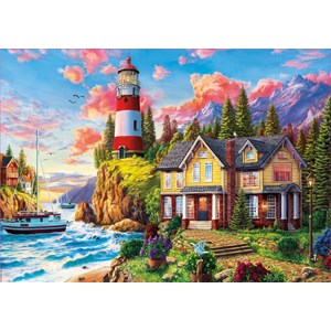 Educa (18507) - "Lighthouse Near The Ocean" - 3000 piezas