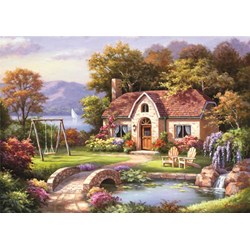 Anatolian (4559) - Sung Kim: "Stone Bridge Cottage" - 1500 piezas