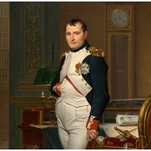 Grafika (01191) - Jacques-Louis David: "The Emperor Napoleon in his study at the Tuileries, 1812" - 1500 piezas