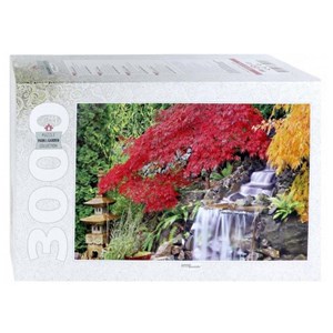 Step Puzzle (85019) - "Waterfall in the Japanese Garden" - 3000 piezas