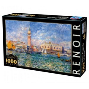 D-Toys (74911) - Pierre-Auguste Renoir: "The Doge's Palace, Venice" - 1000 piezas