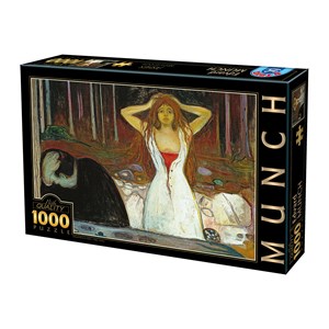 D-Toys (75109) - Edvard Munch: "Ashes" - 1000 piezas