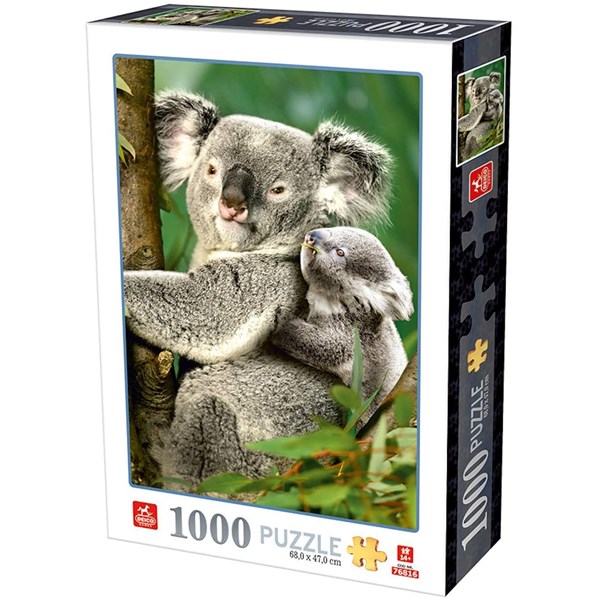 D-Toys (76816) - "Koala Bears" - 1000 piezas