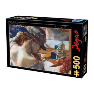 D-Toys (73938) - Edgar Degas: "In Front of the Mirror" - 500 piezas