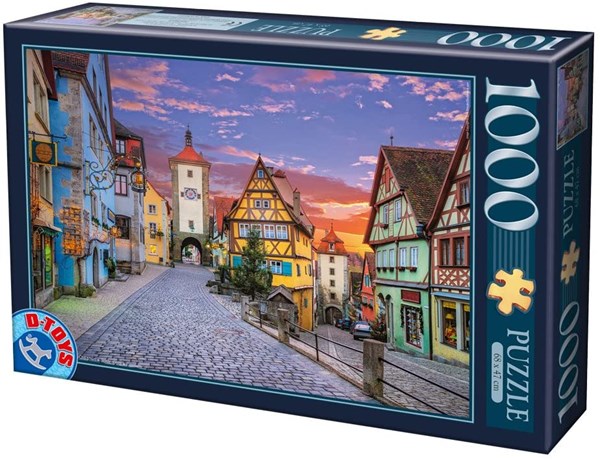 D-Toys (74737) - "Rothenburg, Germany" - 1000 piezas