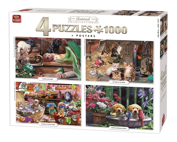 King International (55931) - "Animal Collection" - 1000 piezas