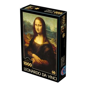 D-Toys (72689) - Leonardo Da Vinci: "Mona Lisa" - 1000 piezas