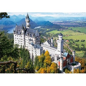 D-Toys (70654) - "Neuschwanstein Castle, Germany" - 1000 piezas