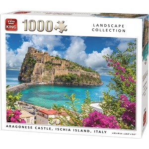 King International (55948) - "Argonese Castle, Ischia Island, Italy" - 1000 piezas