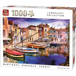 King International (55949) - "Martigues, Provence, France" - 1000 piezas