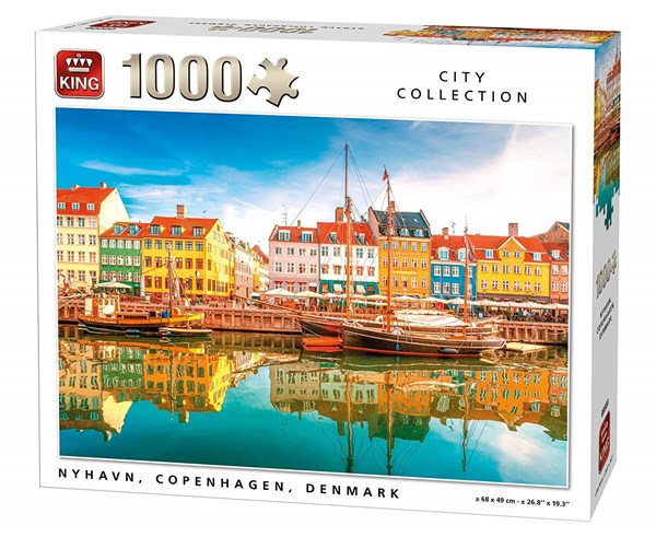King International (05704) - "Nyhavn, Copenhaguen, Denmark" - 1000 piezas