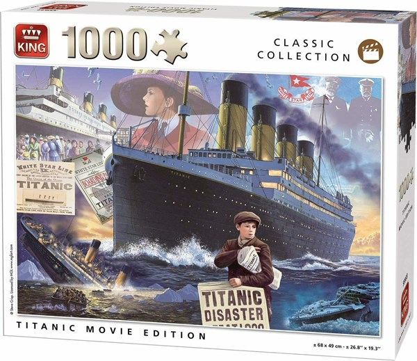 King International (55933) - "Titanic Movie Edition" - 1000 piezas