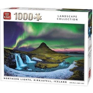 King International (55938) - "Northern Lights, Kirkjufell, Iceland" - 1000 piezas
