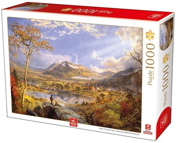Deico (76694) - Francis Cropsey: "Starrucca Viaduct Pennsylvania" - 1000 piezas