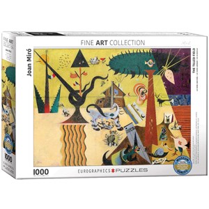 Eurographics (6000-0858) - Joan Miro: "The Tilled Field" - 1000 piezas