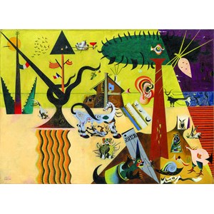 Eurographics (6000-0858) - Joan Miro: "The Tilled Field" - 1000 piezas