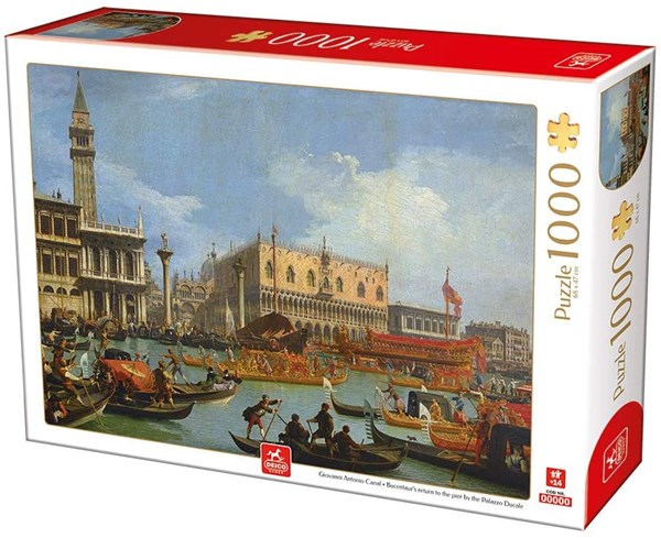 Deico (76687) - "Canaletto, Venice" - 1000 piezas