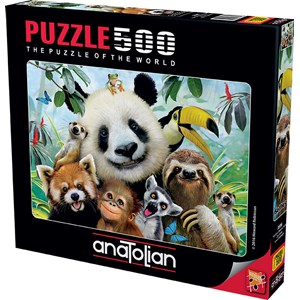 Anatolian (3596) - "Zoo Selfie" - 500 piezas
