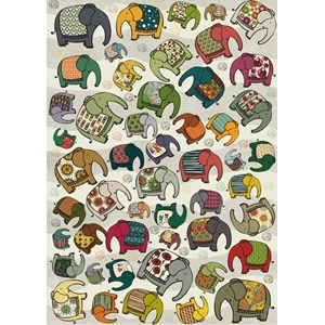 Deico (75437) - "Pattern Puzzle" - 1000 piezas