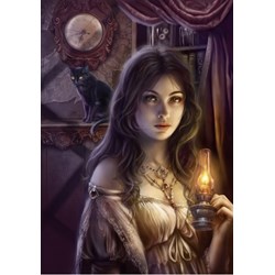 Grafika (01084) - Cris Ortega: "The Witching Hour" - 1000 piezas